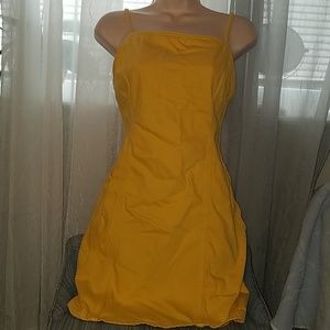 Urban Outfitters Yellow Dress